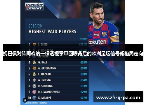 姆巴佩对阵阿森纳一役透视意甲回暖背后的欧洲足坛信号新格局走向 姆巴佩对阵阿森纳一役透视意甲回暖背后的欧洲足坛信号新格局走向